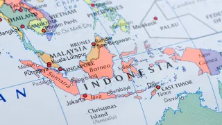Map of Indonesia