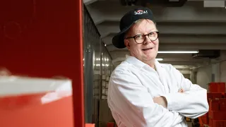 Kouvolan Lakritsin lakutehtailija Timo Nisula