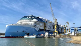 Iconristeilyalus Turku Meyerin telakalla