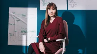 CurifyLabsin toimitusjohtaja Charlotta Topelius.